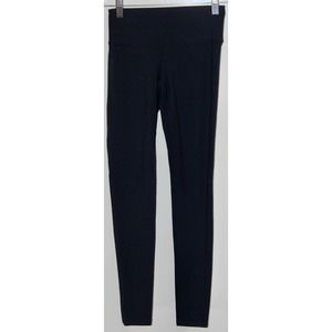 Athleta 919052 Chaturanga Athletic Leggings Navy Blue Tights Yoga Pants Size XXS
